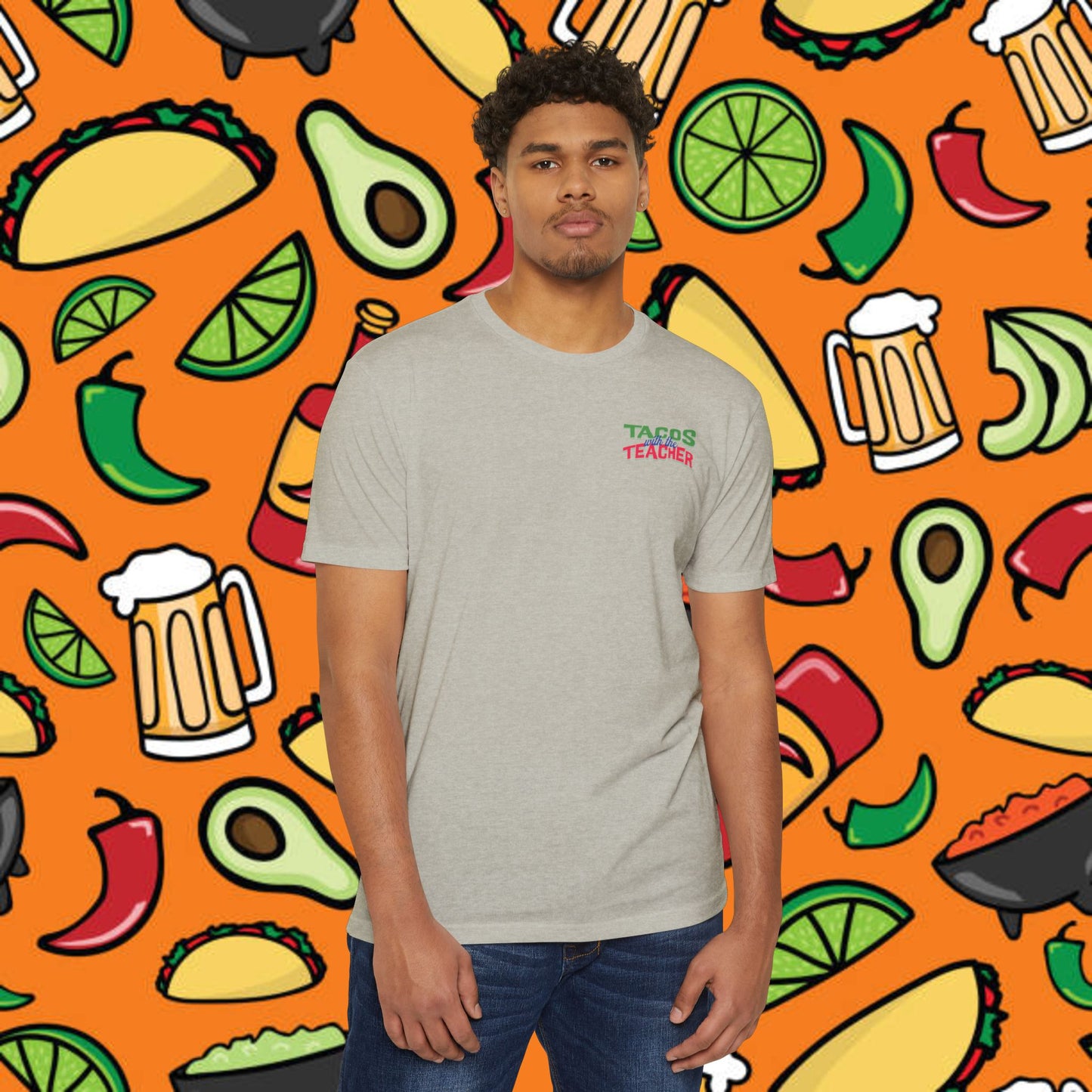 Fun Taco Jesus T-Shirt | Taco Lover's Gift, Cute Teacher Appreciation Tee, Funny Gift, Casual Wear, Taco Tuesday Shirt