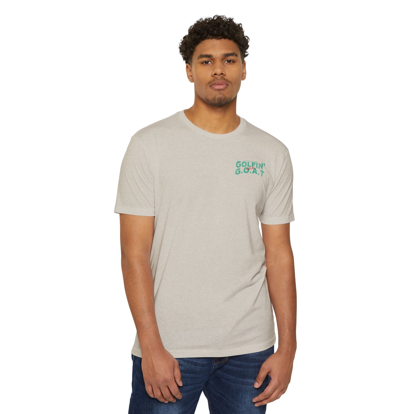 Golfin with the GOAT Tee  Jesus Golf Shirt, Mulligan Grace Christian Tee