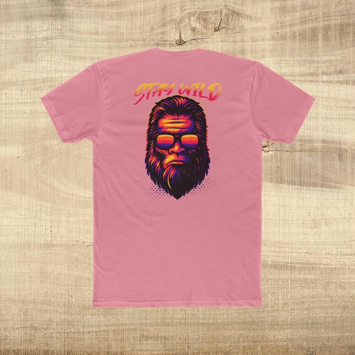 Stay Wild Unisex Cotton Crew Tee, Trendy Graphic Tee, Casual Wear for Adventurers, Perfect Gift for Nature Lovers, Summer & Outdoor Events