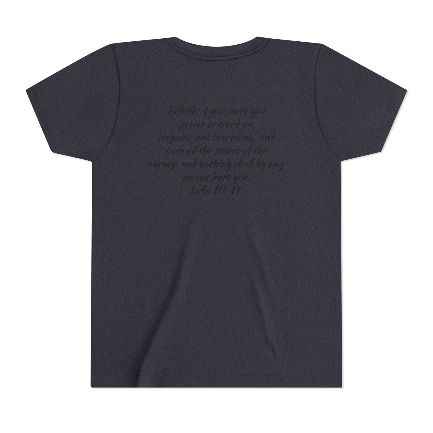 Youth Short Sleeve Tee - Let Me Cook! with Inspirational Bible Verse