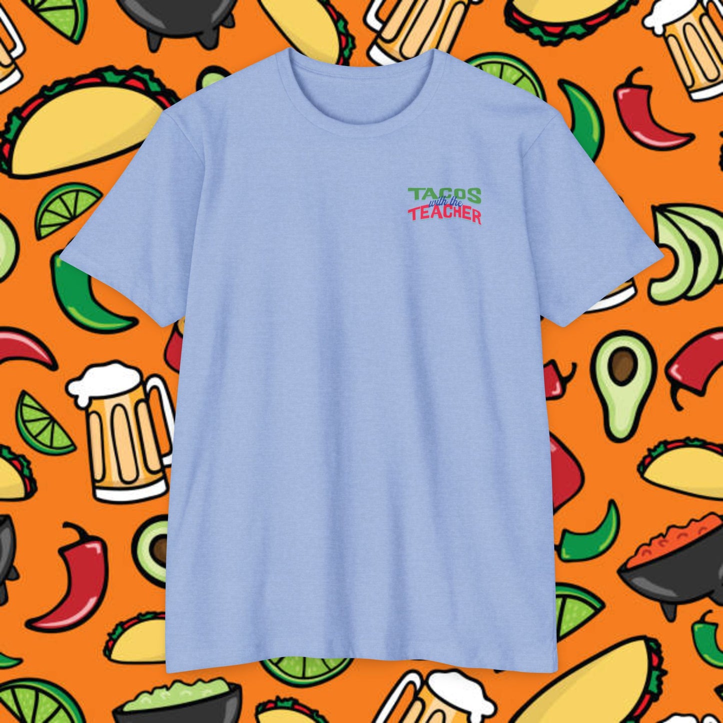 Fun Taco Jesus T-Shirt | Taco Lover's Gift, Cute Teacher Appreciation Tee, Funny Gift, Casual Wear, Taco Tuesday Shirt