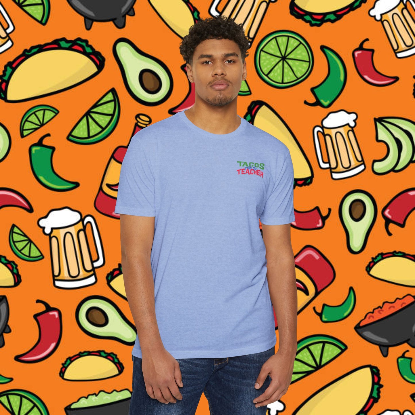 Fun Taco Jesus T-Shirt | Taco Lover's Gift, Cute Teacher Appreciation Tee, Funny Gift, Casual Wear, Taco Tuesday Shirt