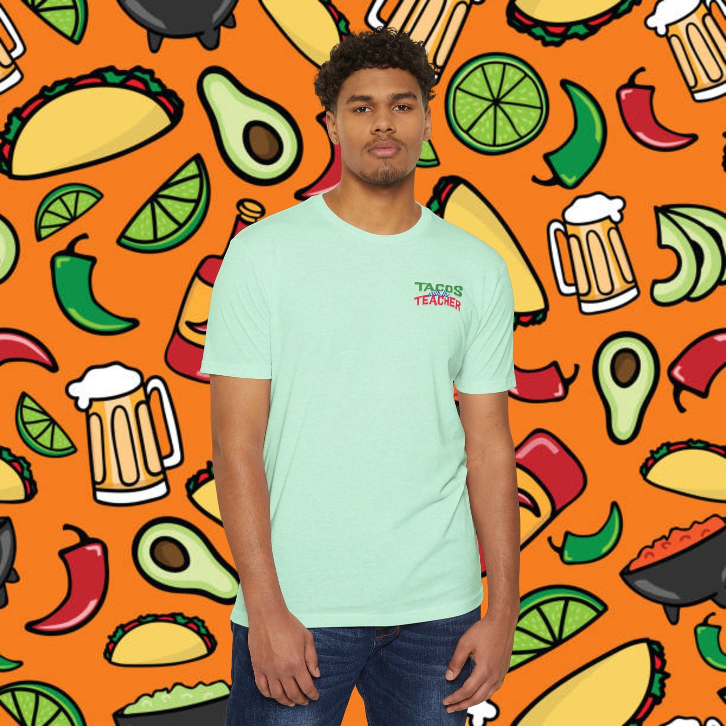 Fun Taco Jesus T-Shirt | Taco Lover's Gift, Cute Teacher Appreciation Tee, Funny Gift, Casual Wear, Taco Tuesday Shirt