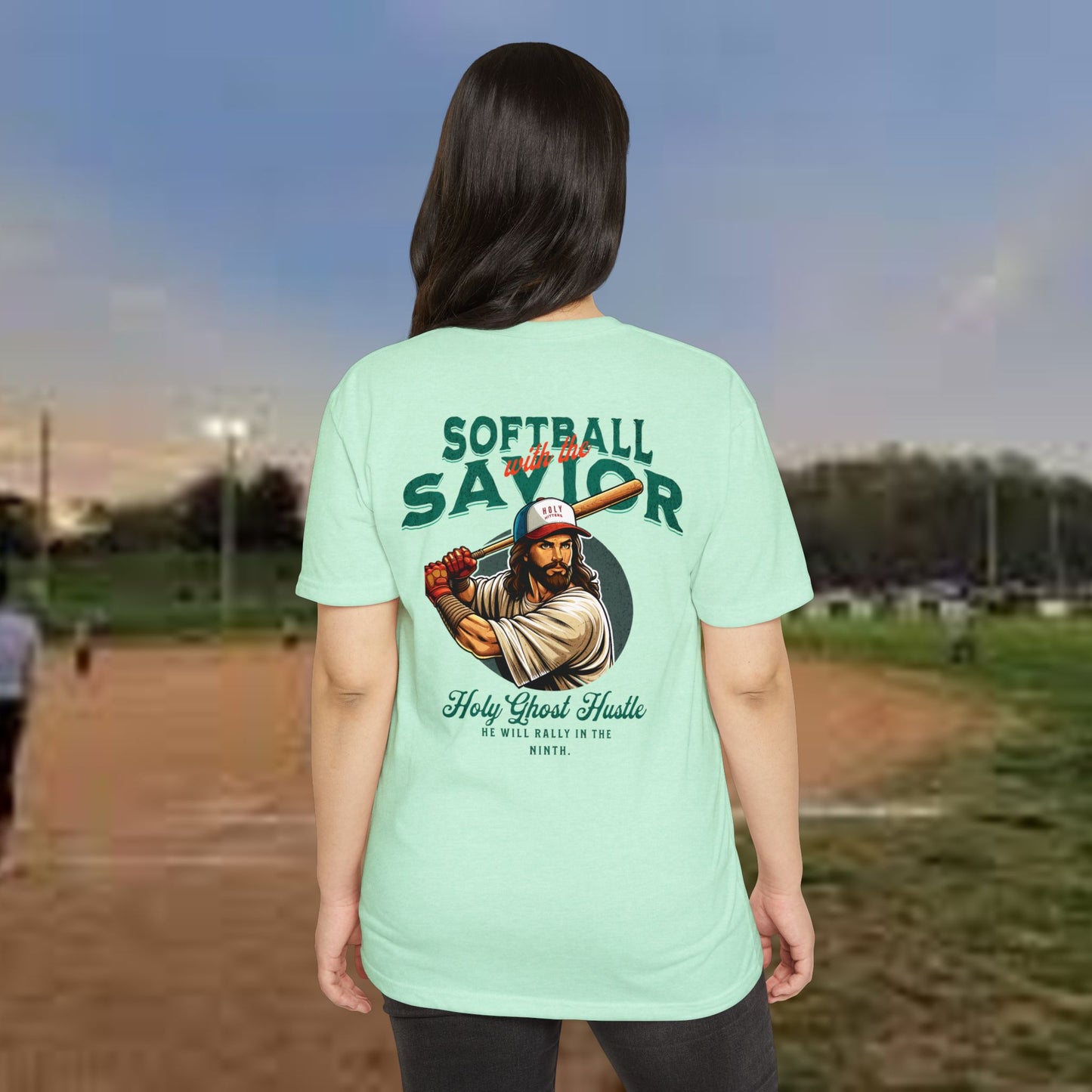Softball Savior Unisex T-Shirt - Vintage Style Tee for Athletes and Fans