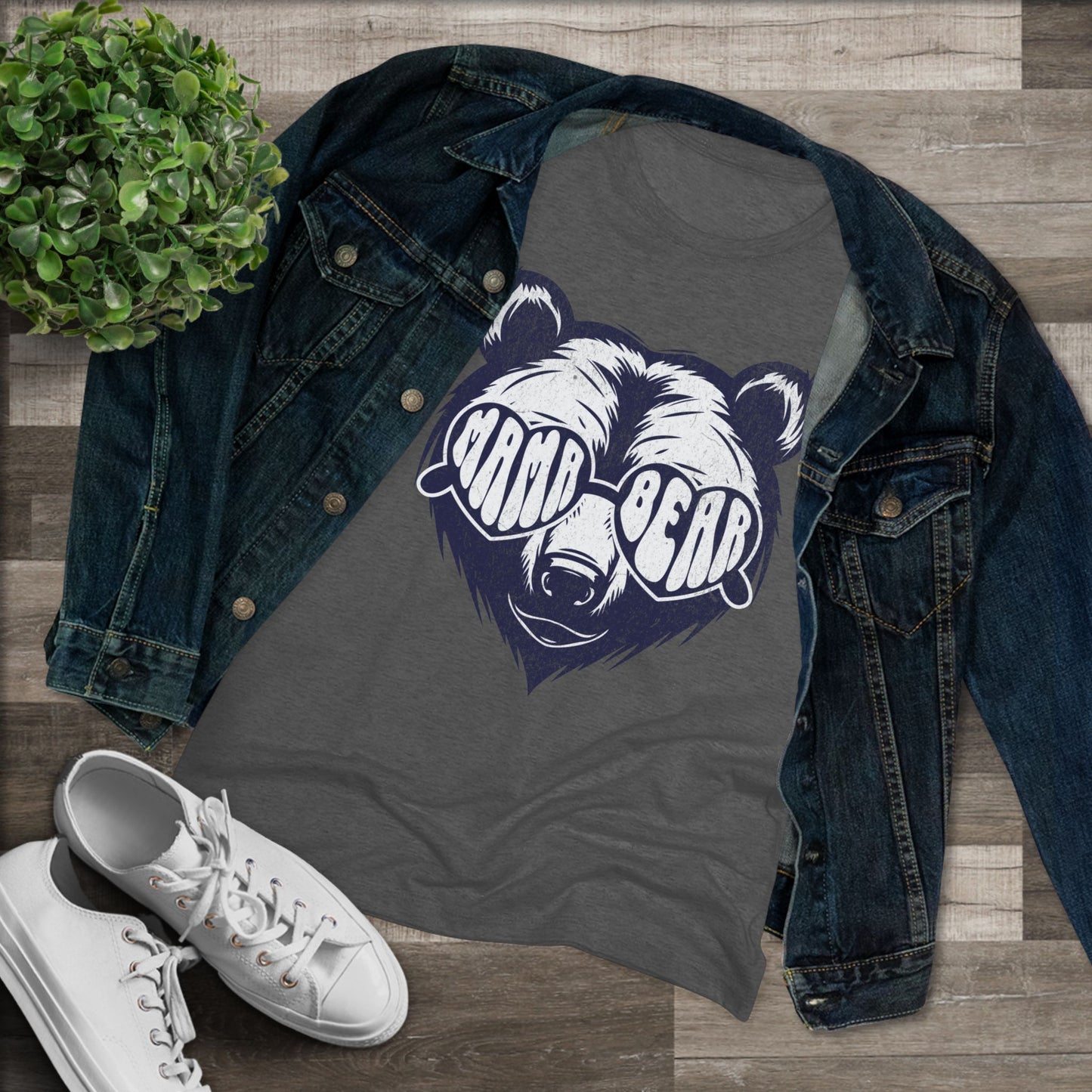 Mama Bear Graphic Tee – Next Level 6710 Women’s Fit