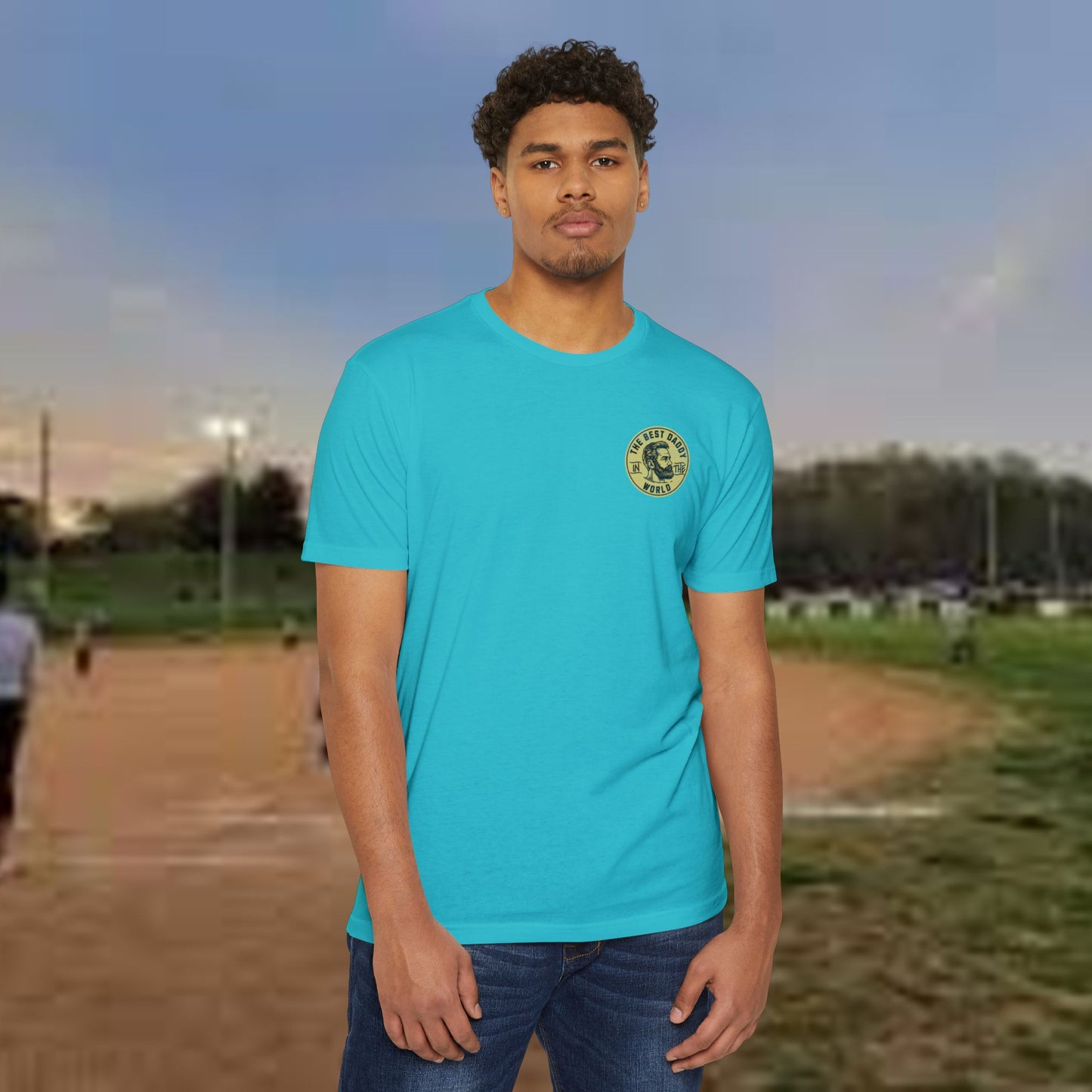"The Best Daddy in the World" Vintage Graphic Tee – Next Level 6210