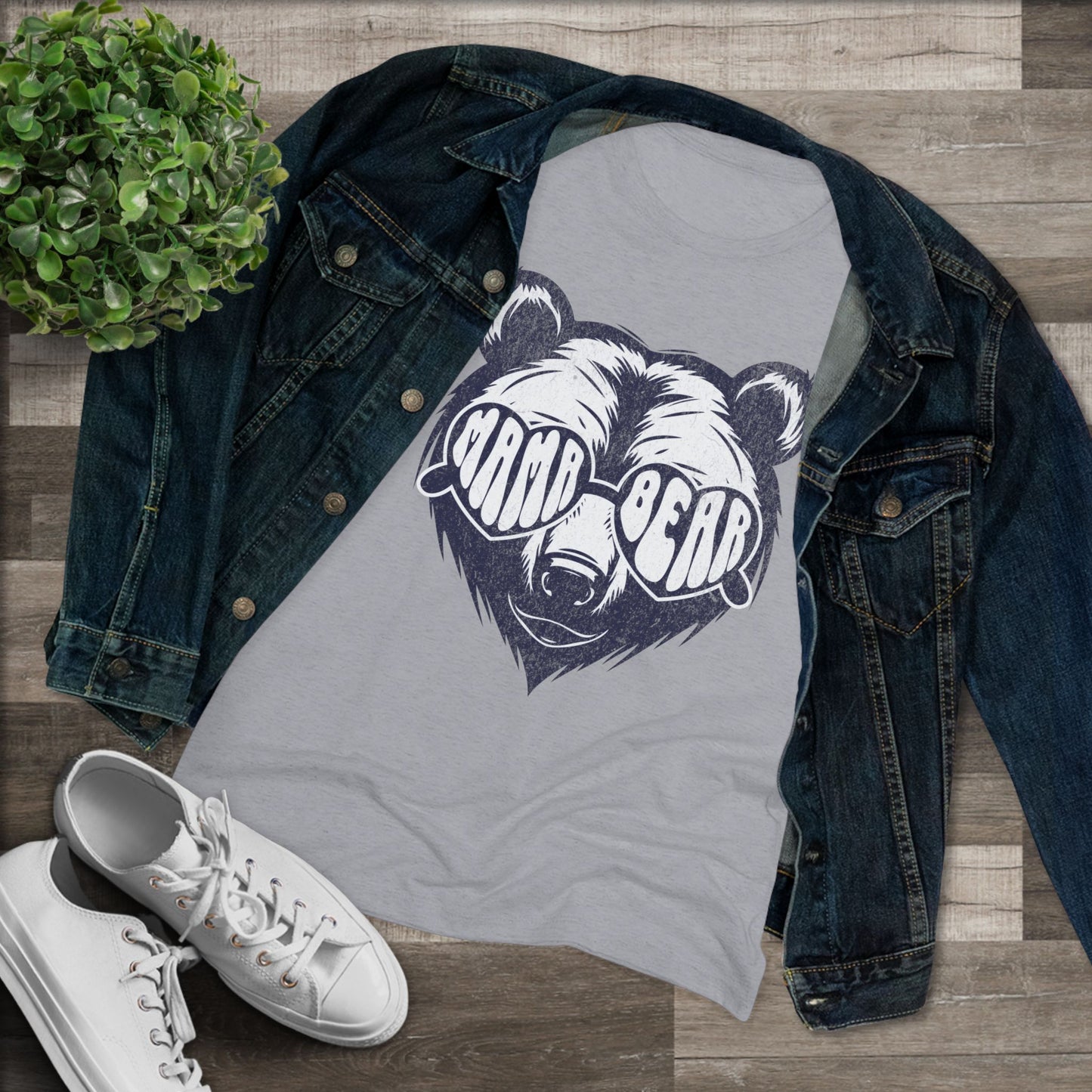 Mama Bear Graphic Tee – Next Level 6710 Women’s Fit