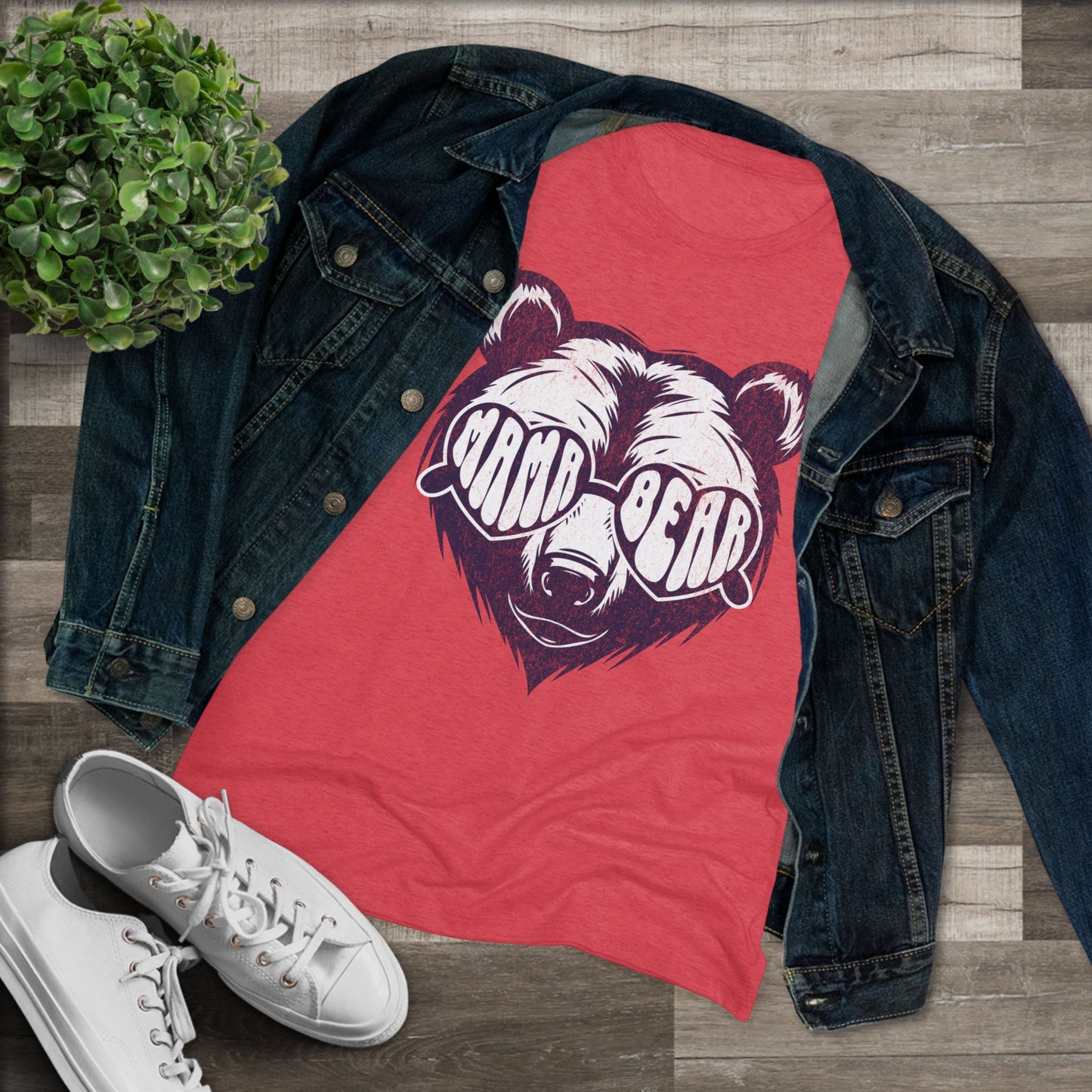 Mama Bear Graphic Tee – Next Level 6710 Women’s Fit