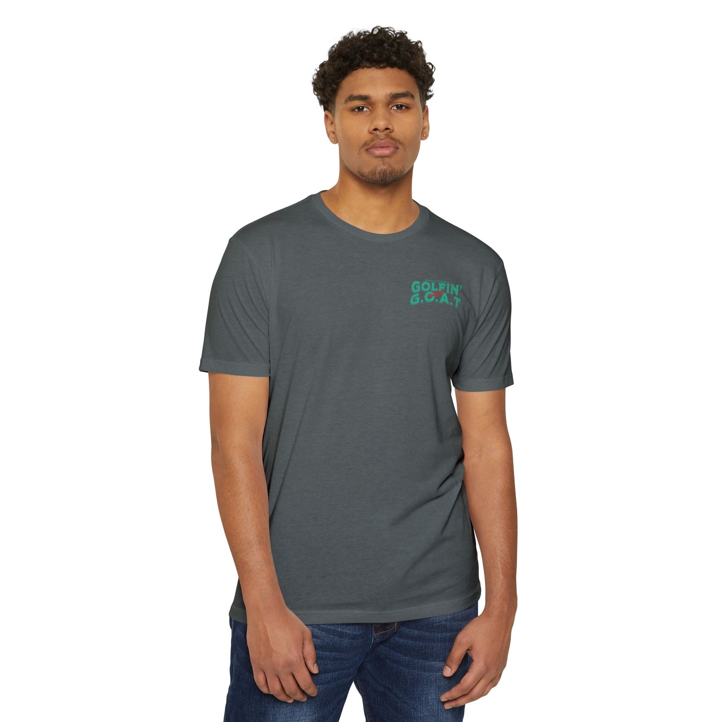 Golfin with the GOAT Tee  Jesus Golf Shirt, Mulligan Grace Christian Tee