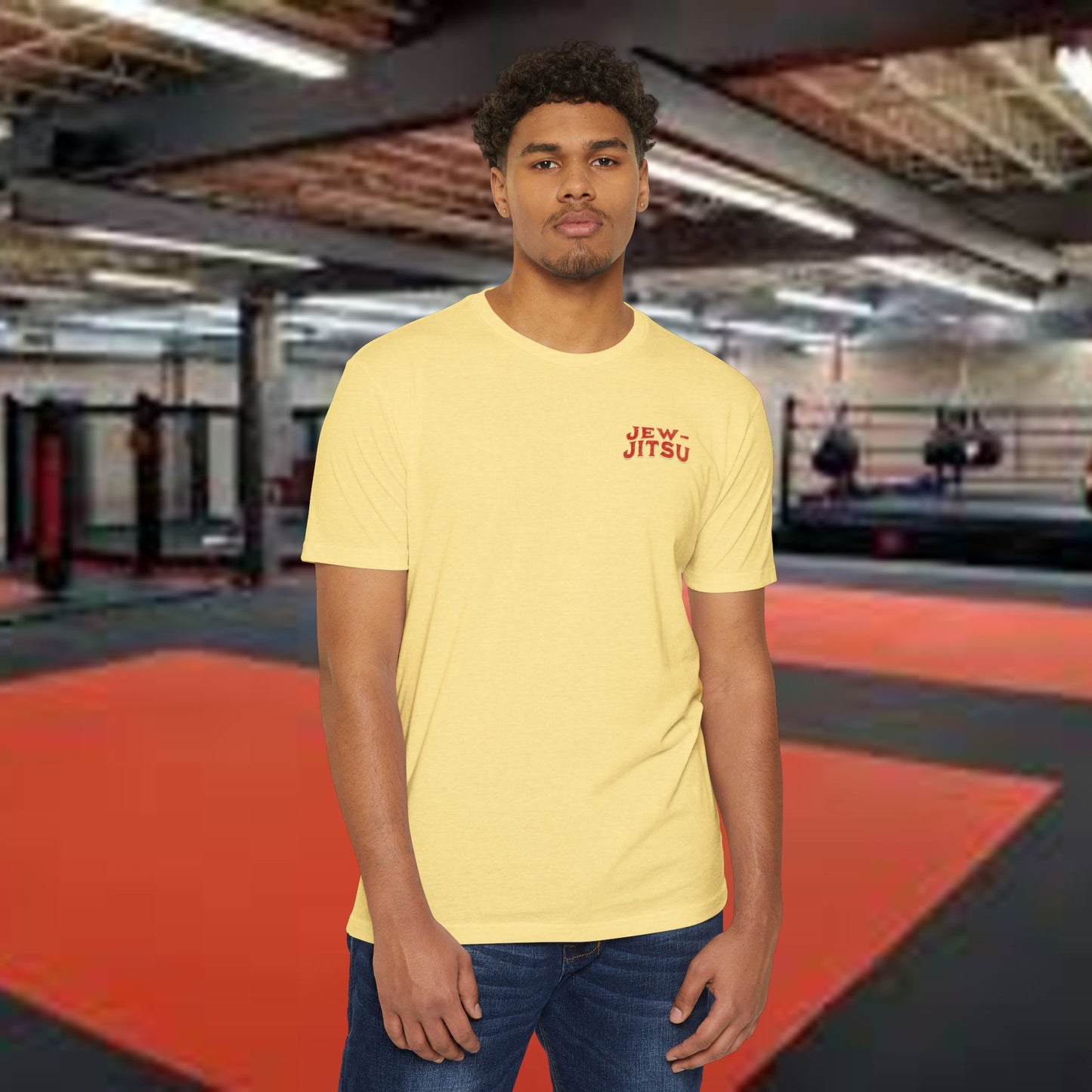 Jesus Didn't Tap Jiu Jitsu T-Shirt, Unisex Tee for Martial Arts Fans, Gift for Grapplers, Yoga & Fitness Apparel