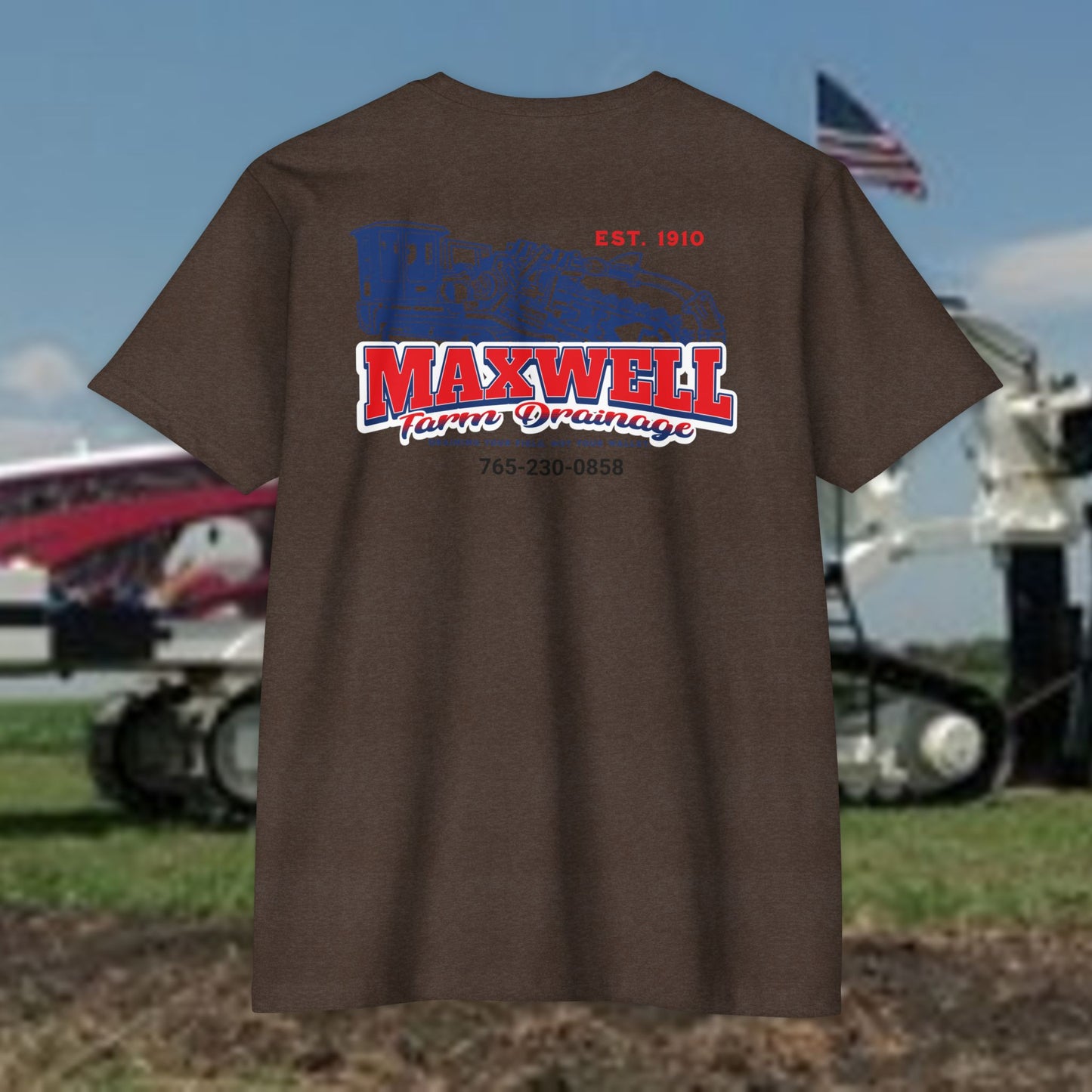 Maxwell Farm Drainage Tee (Next Level 6210)