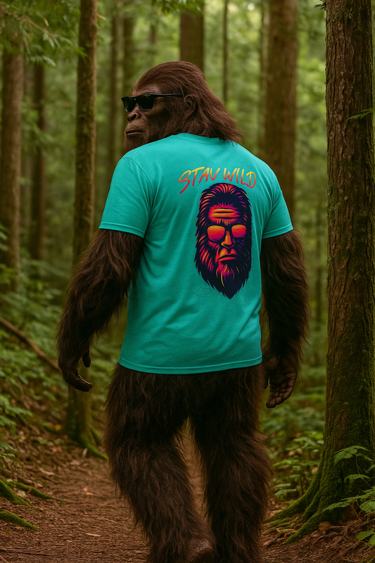 Stay Wild Unisex Cotton Crew Tee, Trendy Graphic Tee, Casual Wear for Adventurers, Perfect Gift for Nature Lovers, Summer & Outdoor Events