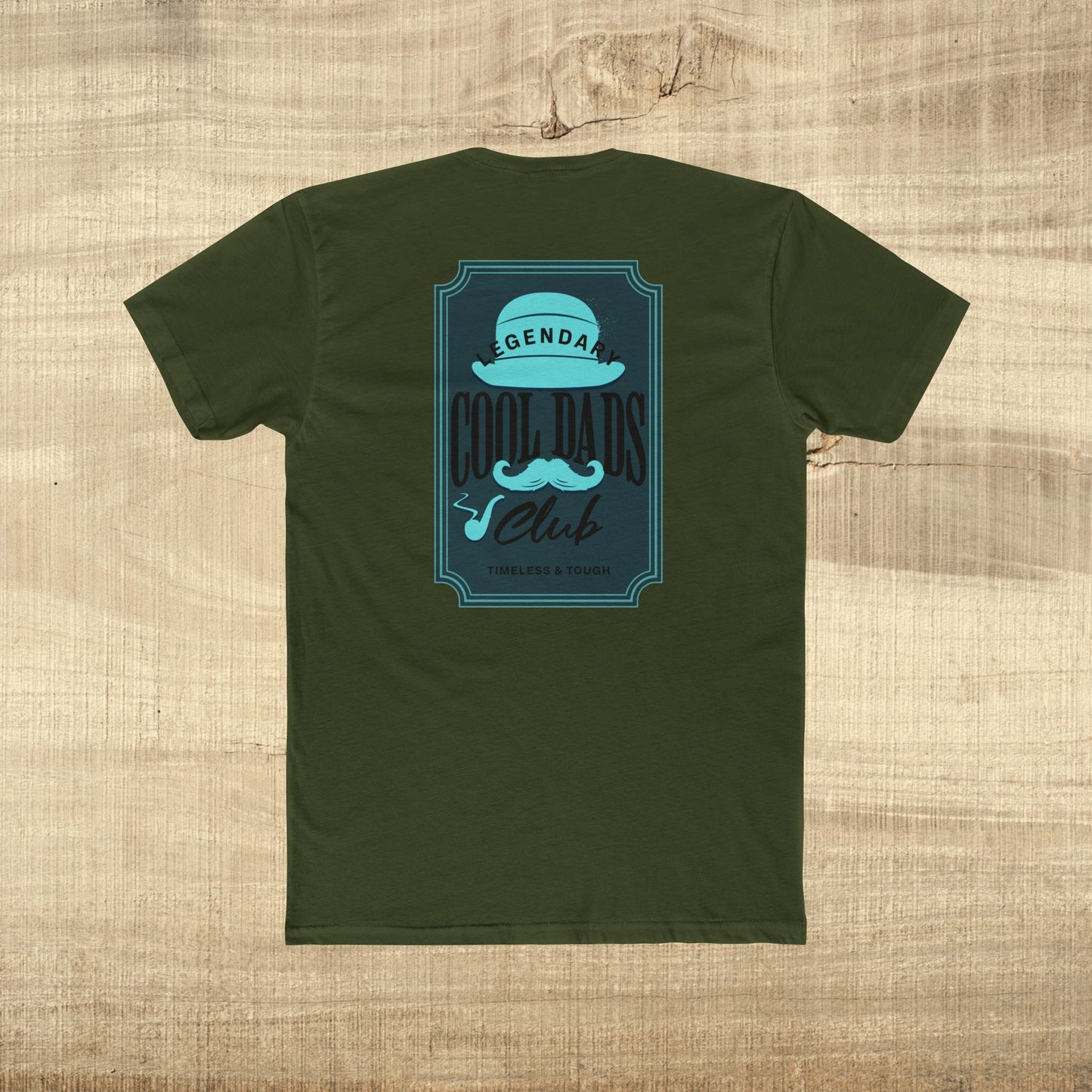 Cool Dads Club Shirt Legendary Dad Gift Vintage Father Tee Timeless and Tough