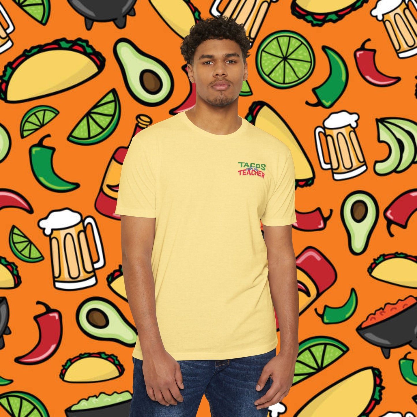 Fun Taco Jesus T-Shirt | Taco Lover's Gift, Cute Teacher Appreciation Tee, Funny Gift, Casual Wear, Taco Tuesday Shirt