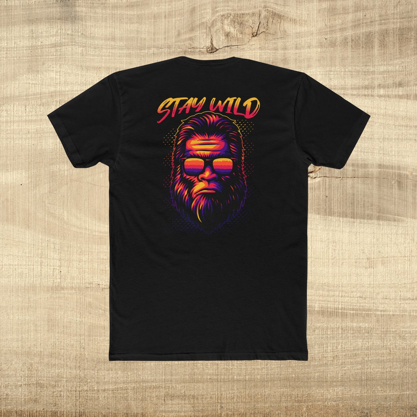 Stay Wild Unisex Cotton Crew Tee, Trendy Graphic Tee, Casual Wear for Adventurers, Perfect Gift for Nature Lovers, Summer & Outdoor Events