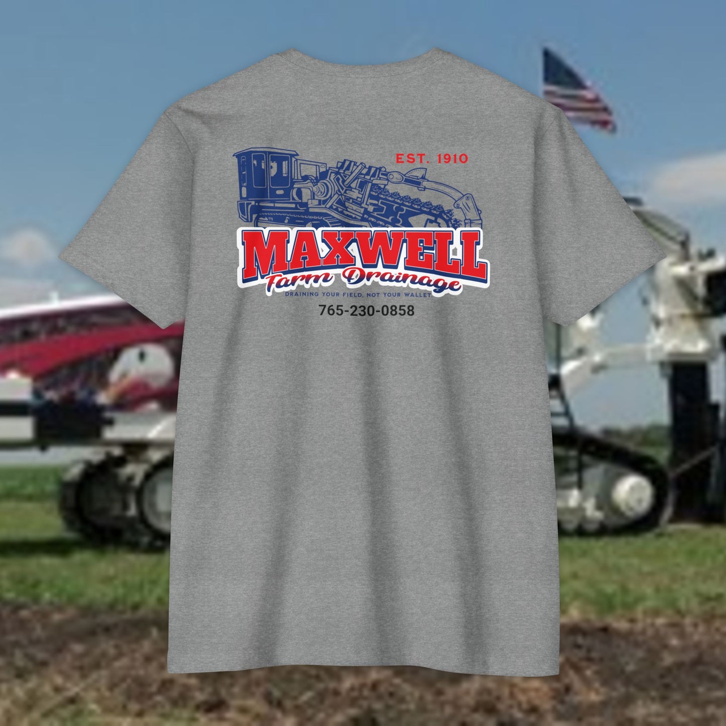 Maxwell Farm Drainage Tee (Next Level 6210)