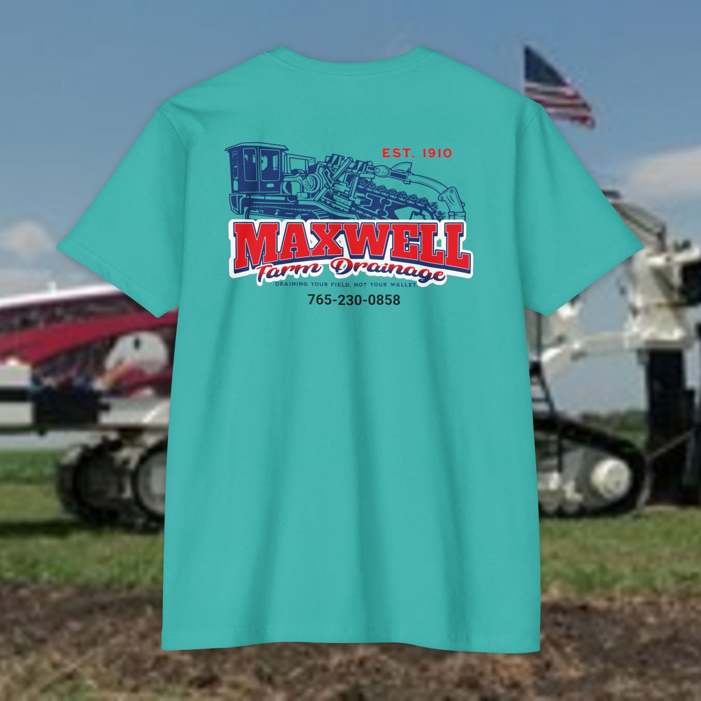 Maxwell Farm Drainage Tee (Next Level 6210)