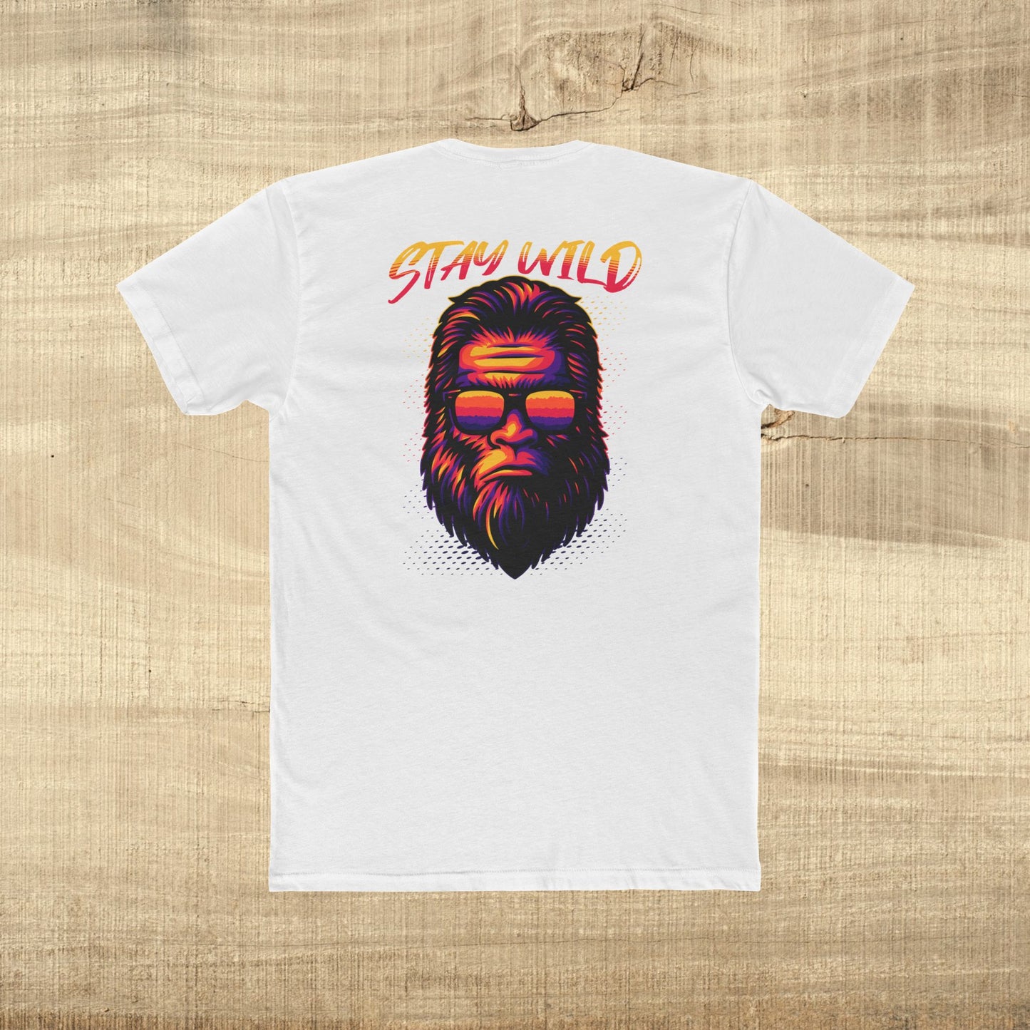 Stay Wild Unisex Cotton Crew Tee, Trendy Graphic Tee, Casual Wear for Adventurers, Perfect Gift for Nature Lovers, Summer & Outdoor Events