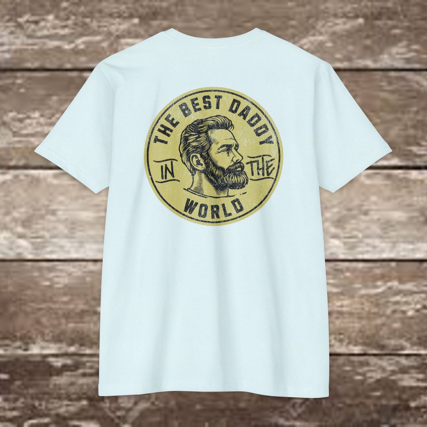 "The Best Daddy in the World" Vintage Graphic Tee – Next Level 6210