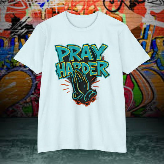 Praying Hands T-shirt, Spiritual Tee, Prayer Shirt, Unisex Graphic Tee, Gift for Believers, Casual Wear, Faith-Based Apparel