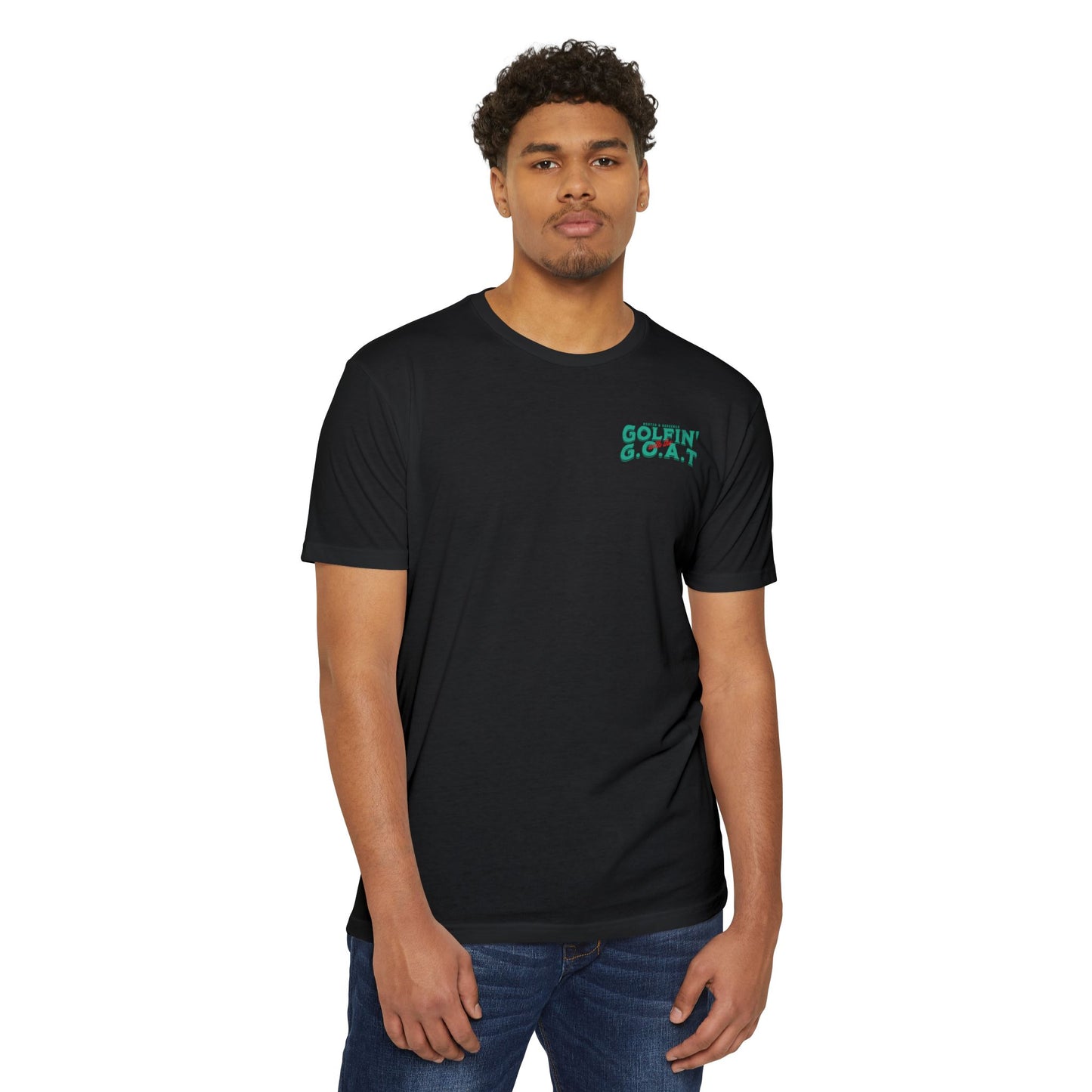 Golfin with the GOAT Tee  Jesus Golf Shirt, Mulligan Grace Christian Tee