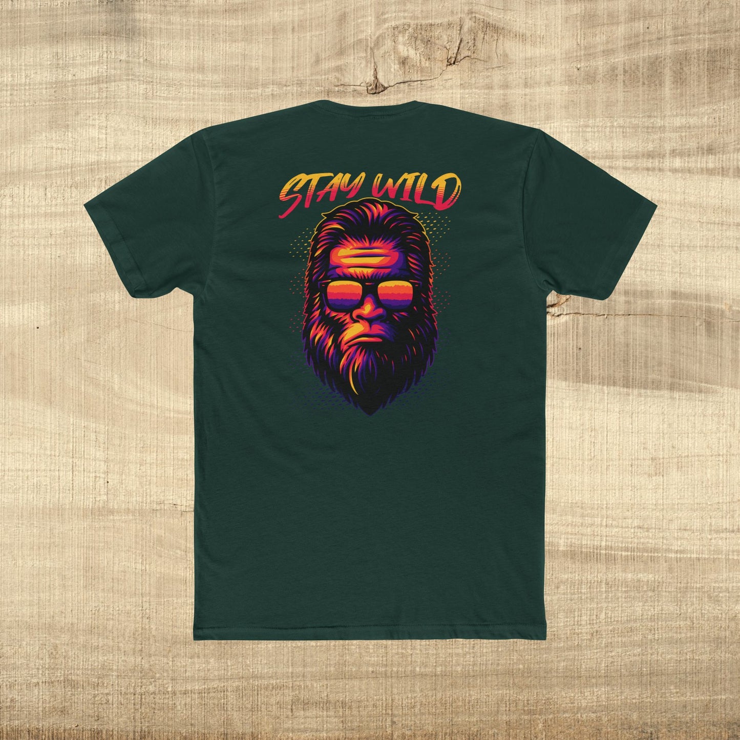 Stay Wild Unisex Cotton Crew Tee, Trendy Graphic Tee, Casual Wear for Adventurers, Perfect Gift for Nature Lovers, Summer & Outdoor Events