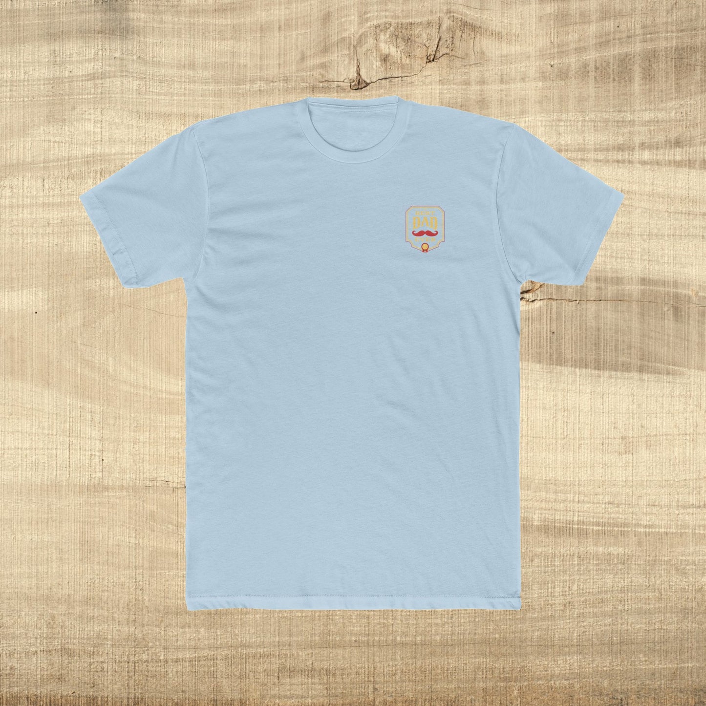 Best Dad Ever Shirt Funny Fathers Day Gift Mustache Award Dad Tee