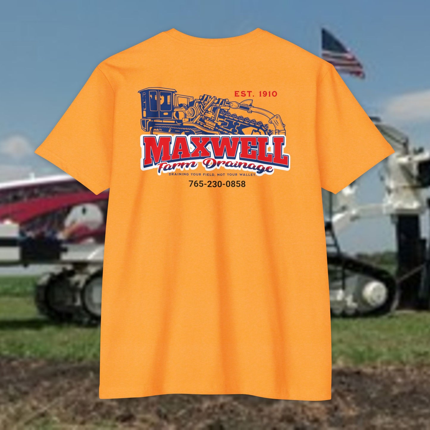 Maxwell Farm Drainage Tee (Next Level 6210)