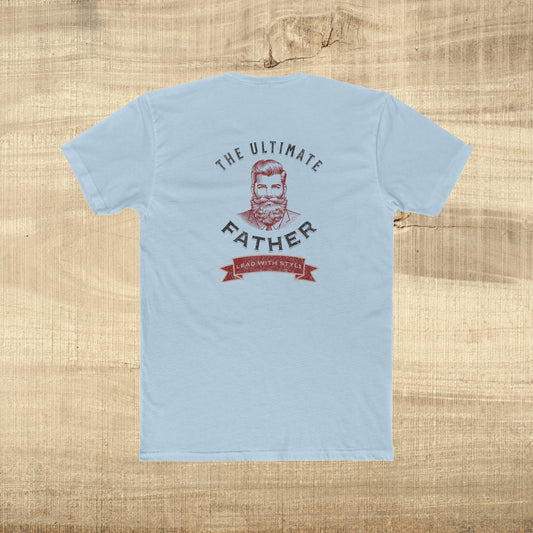 Ultimate Father Shirt Vintage Dad Tee Fathers Day Gift Lead with Style