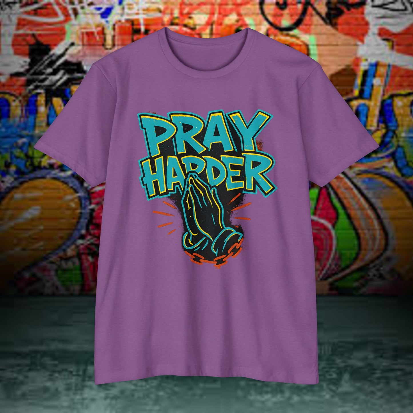 Praying Hands T-shirt, Spiritual Tee, Prayer Shirt, Unisex Graphic Tee, Gift for Believers, Casual Wear, Faith-Based Apparel