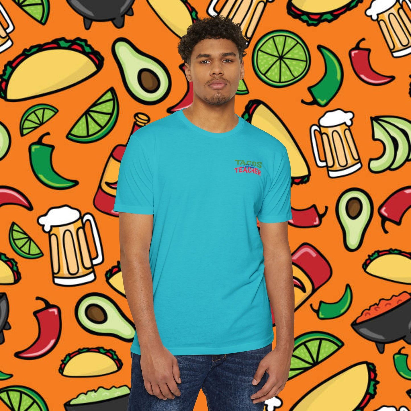 Fun Taco Jesus T-Shirt | Taco Lover's Gift, Cute Teacher Appreciation Tee, Funny Gift, Casual Wear, Taco Tuesday Shirt