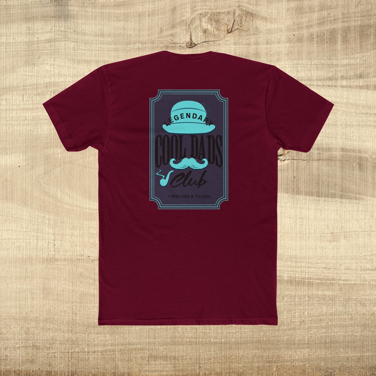 Cool Dads Club Shirt Legendary Dad Gift Vintage Father Tee Timeless and Tough