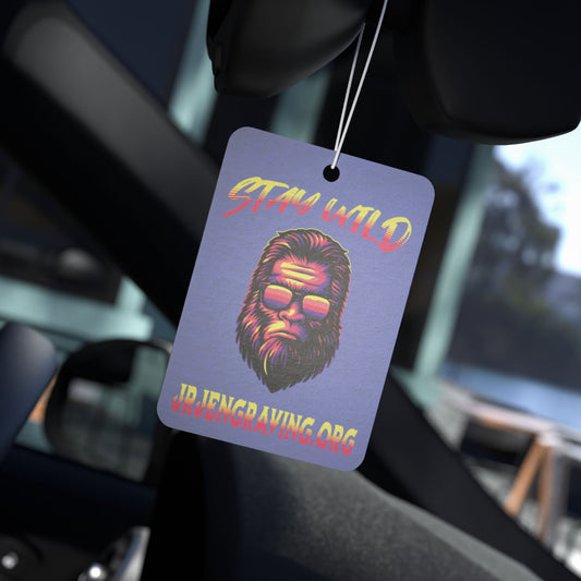 Stay Wild Car Freshener – Pine, Black Ice, & New Car Scent