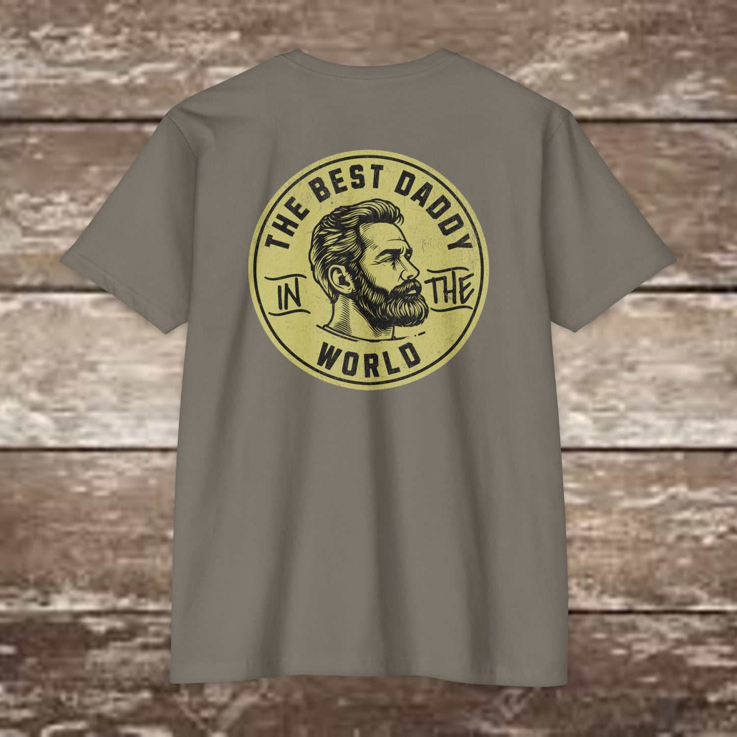"The Best Daddy in the World" Vintage Graphic Tee – Next Level 6210