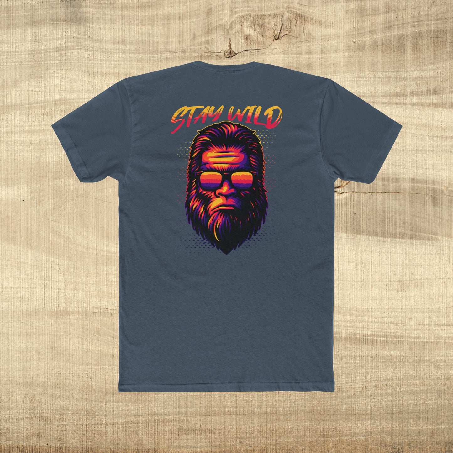 Stay Wild Unisex Cotton Crew Tee, Trendy Graphic Tee, Casual Wear for Adventurers, Perfect Gift for Nature Lovers, Summer & Outdoor Events