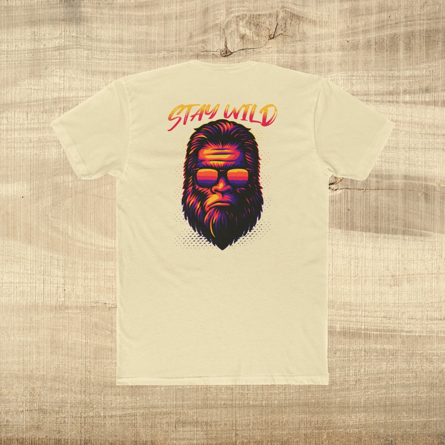Stay Wild Unisex Cotton Crew Tee, Trendy Graphic Tee, Casual Wear for Adventurers, Perfect Gift for Nature Lovers, Summer & Outdoor Events