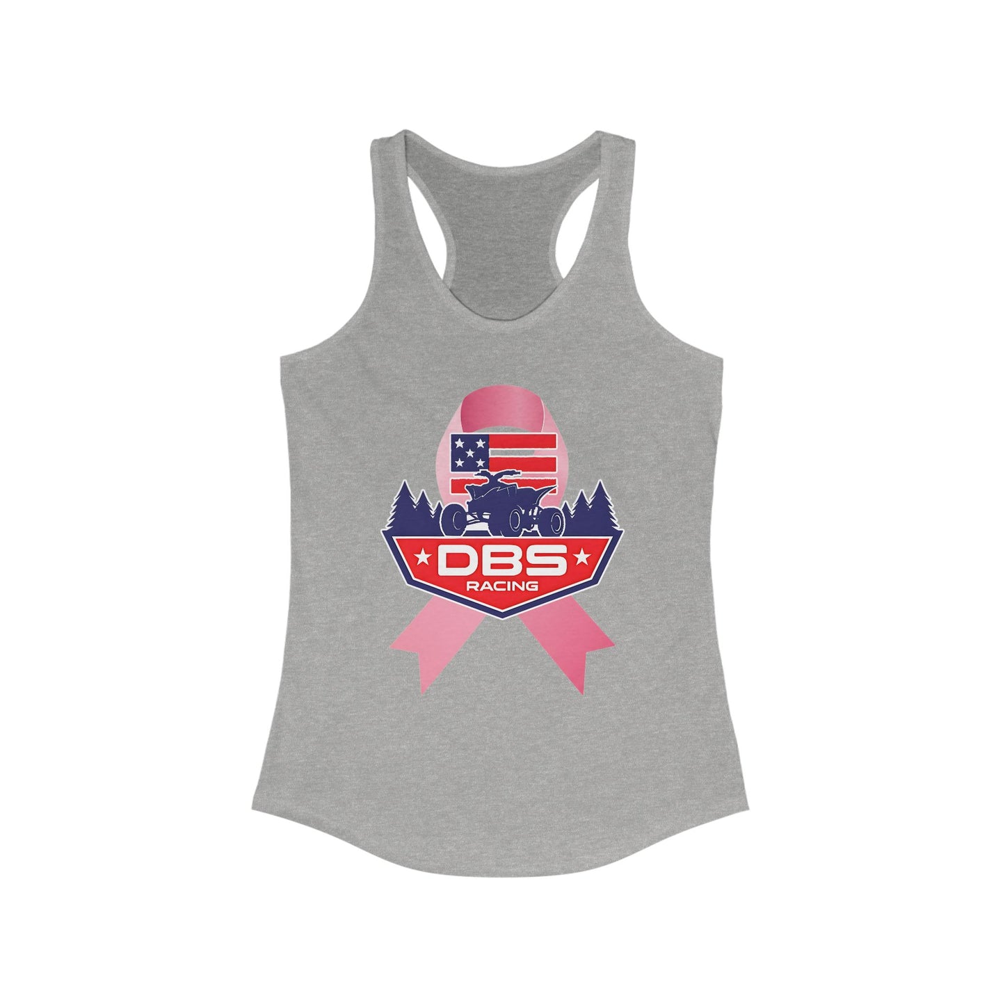 DBS Racing Women's Tank – Breast Cancer Awareness Edition | Patriotic Quad Life