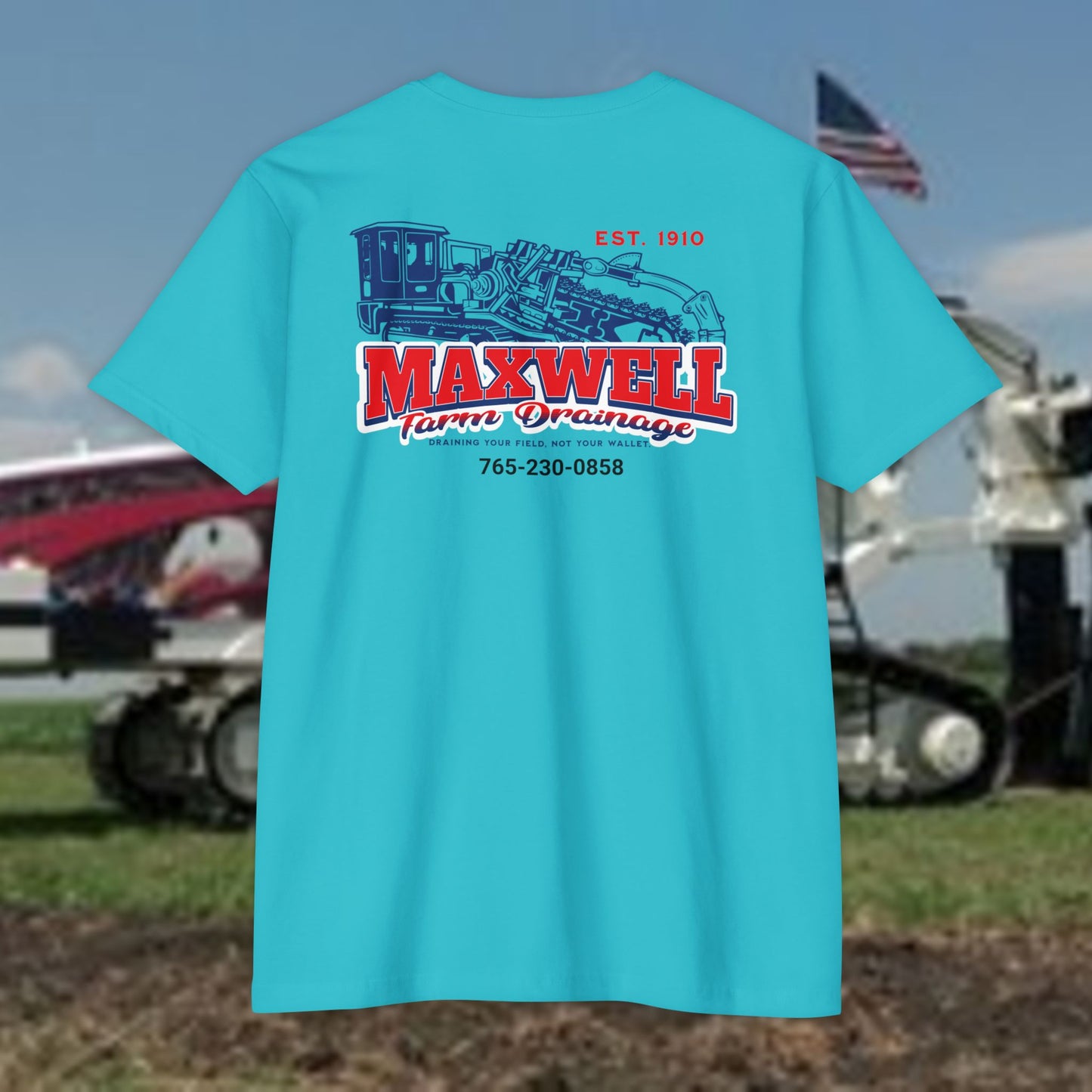 Maxwell Farm Drainage Tee (Next Level 6210)
