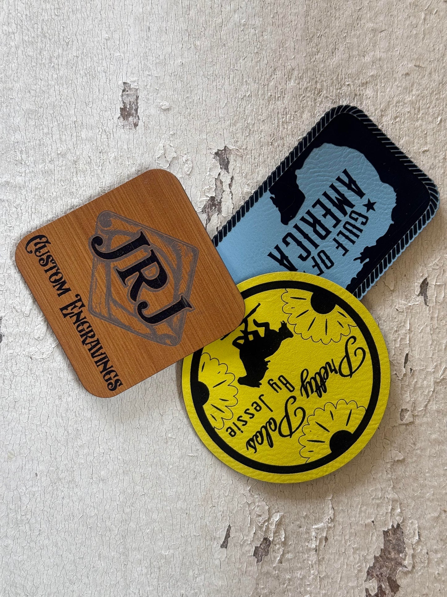 Custom Leather patches