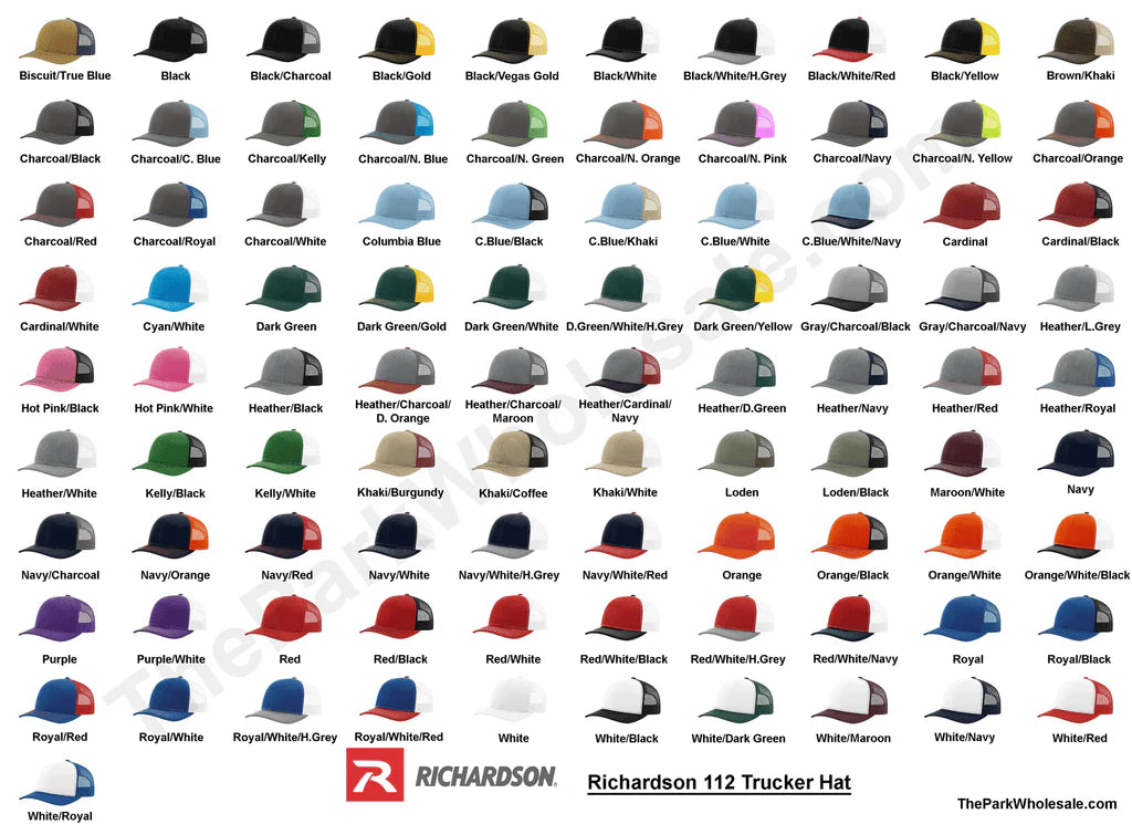 Custom Richardson 112 Hats