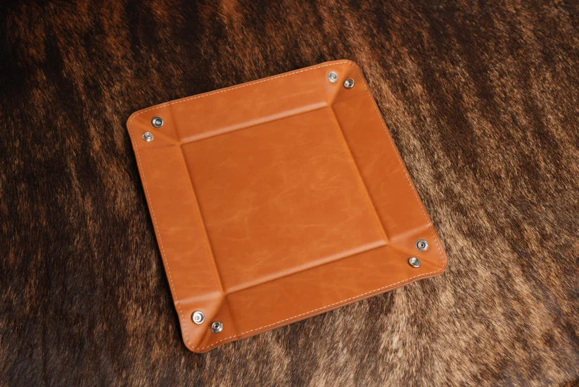 Leather Valet Trays